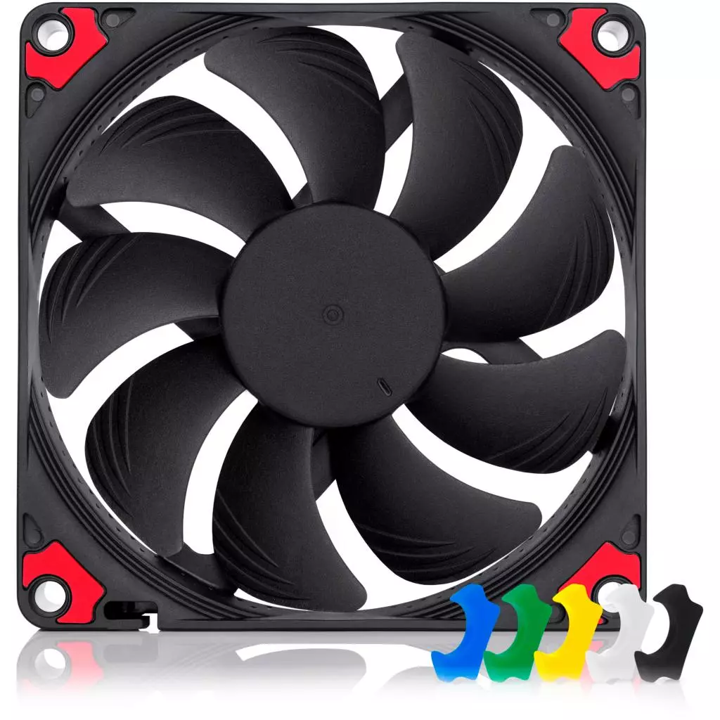 Кулер для корпуса Noctua NF-A9x14 HS-PWM CHROMAX.BLACK.SWAP - 1 Кулер для корпуса Noctua NF-A9x14 HS-PWM CHROMAX.BLACK.SWAP - 1