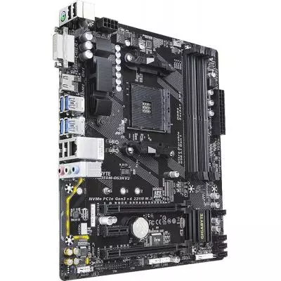 Материнская плата GIGABYTE GA-AB350M-DS3H V2 - 2