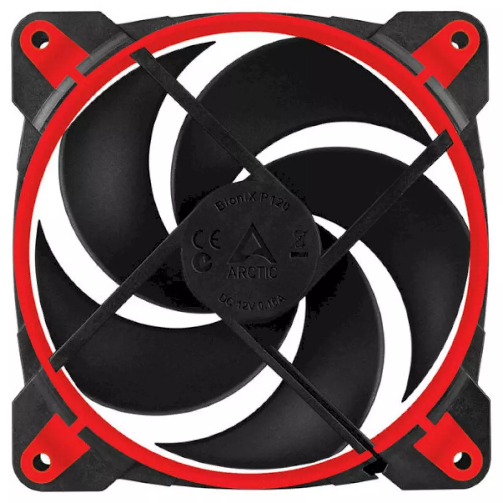 Кулер для корпуса Arctic BioniX P120 Red (ACFAN00115A) - 2 Кулер для корпуса Arctic BioniX P120 Red (ACFAN00115A) - 2