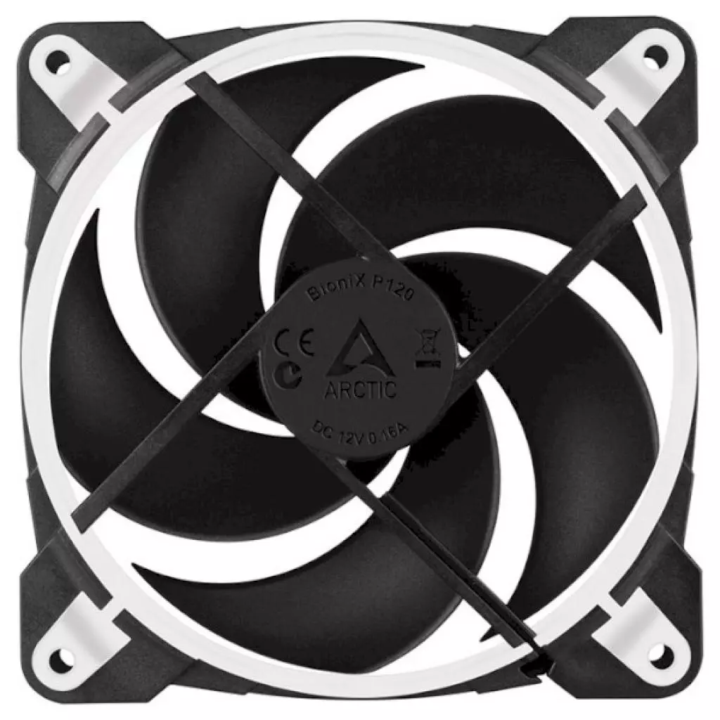 Кулер для корпуса Arctic BioniX P120 White (ACFAN00116A) - 2 Кулер для корпуса Arctic BioniX P120 White (ACFAN00116A) - 2