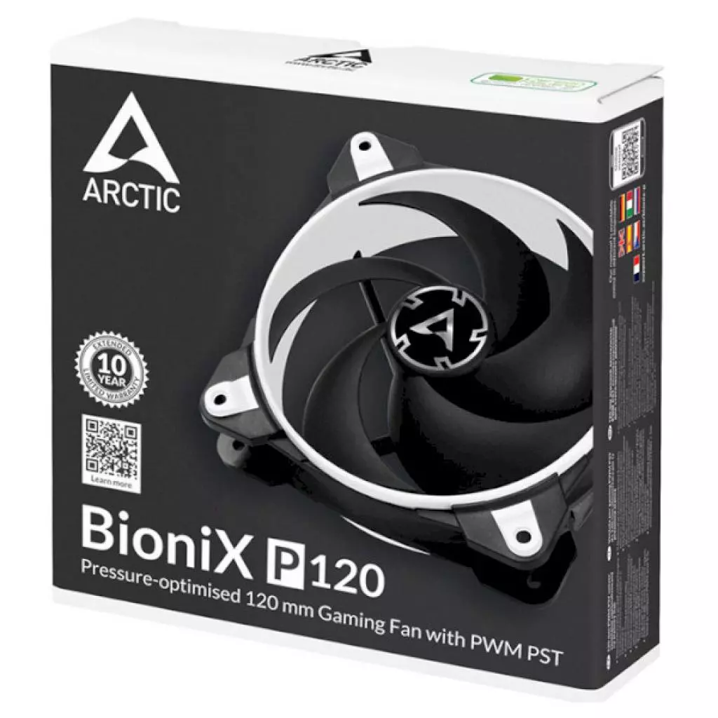 Кулер для корпуса Arctic BioniX P120 White (ACFAN00116A) - 3 Кулер для корпуса Arctic BioniX P120 White (ACFAN00116A) - 3