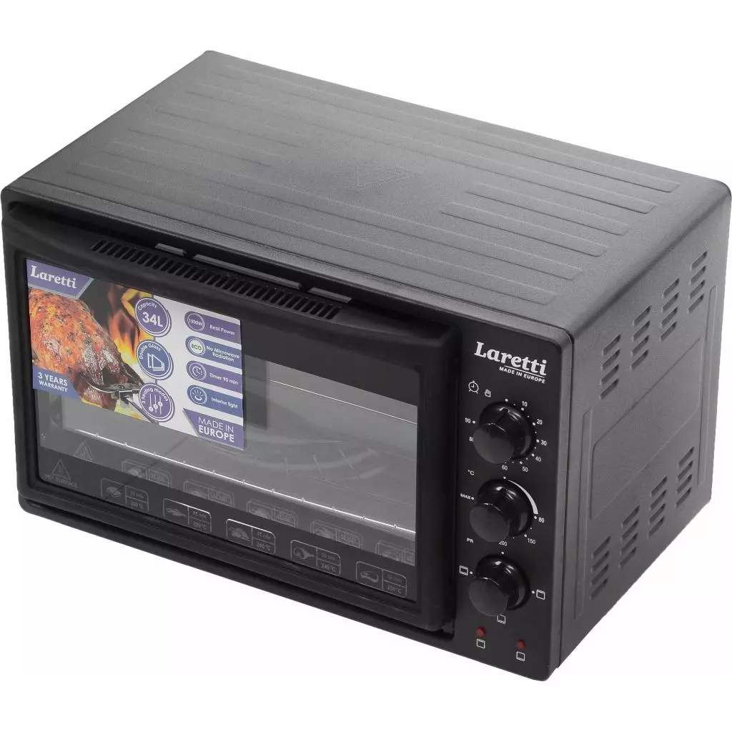 Электропечь Laretti LR-EC3404 Black - 2 Электропечь Laretti LR-EC3404 Black - 2
