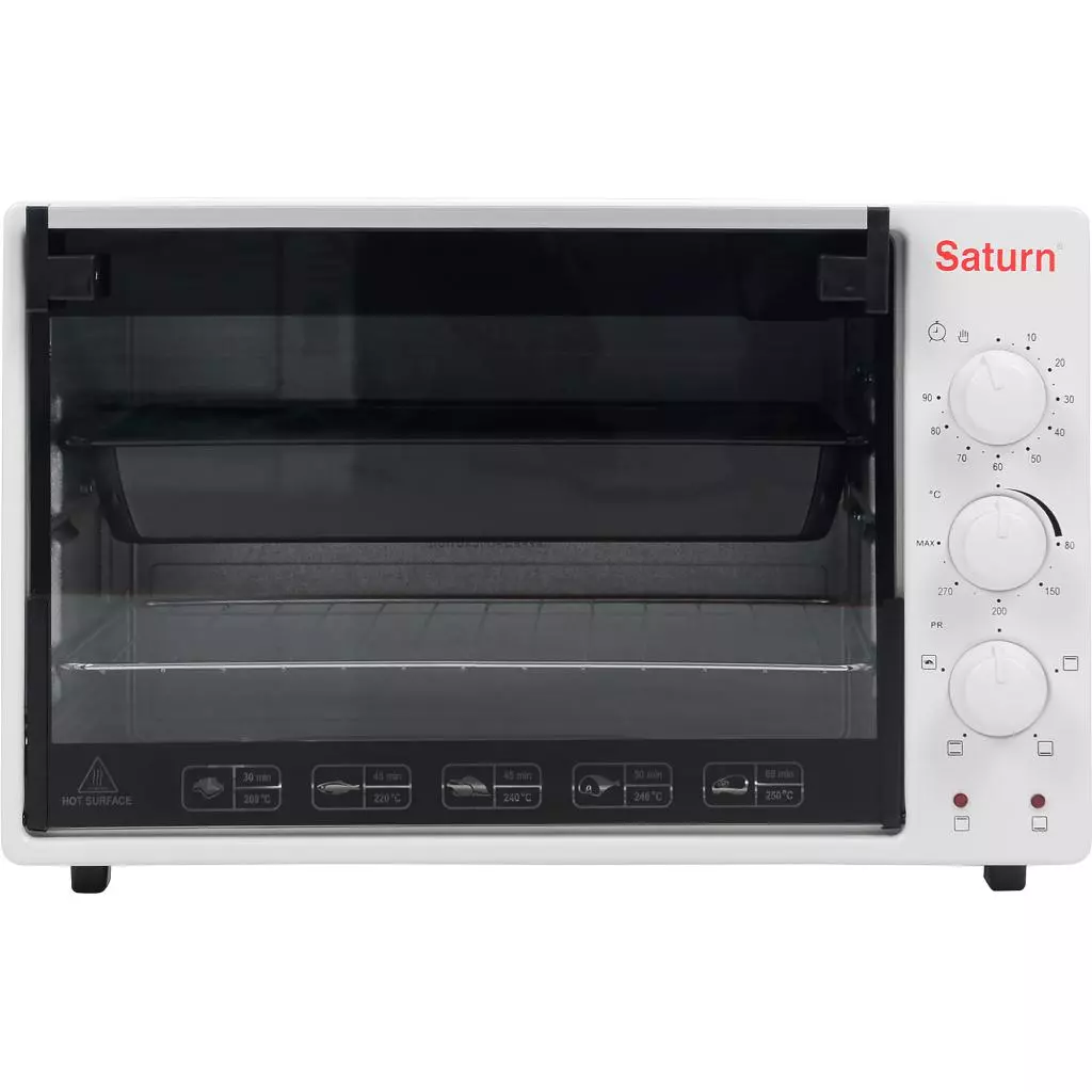 Электропечь Saturn ST-EC3402 White - 4 Электропечь Saturn ST-EC3402 White - 4