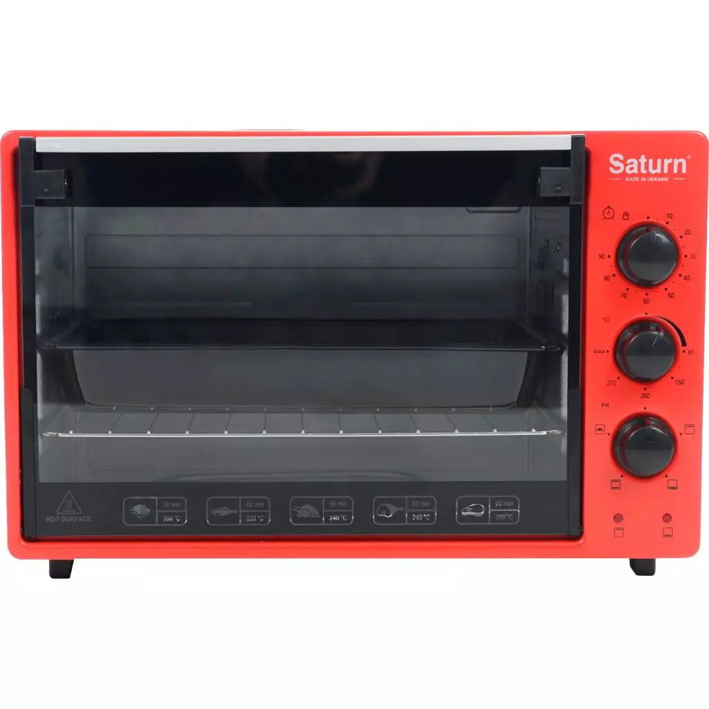 Электропечь Saturn ST-EC3402 Red - 1 Электропечь Saturn ST-EC3402 Red - 1