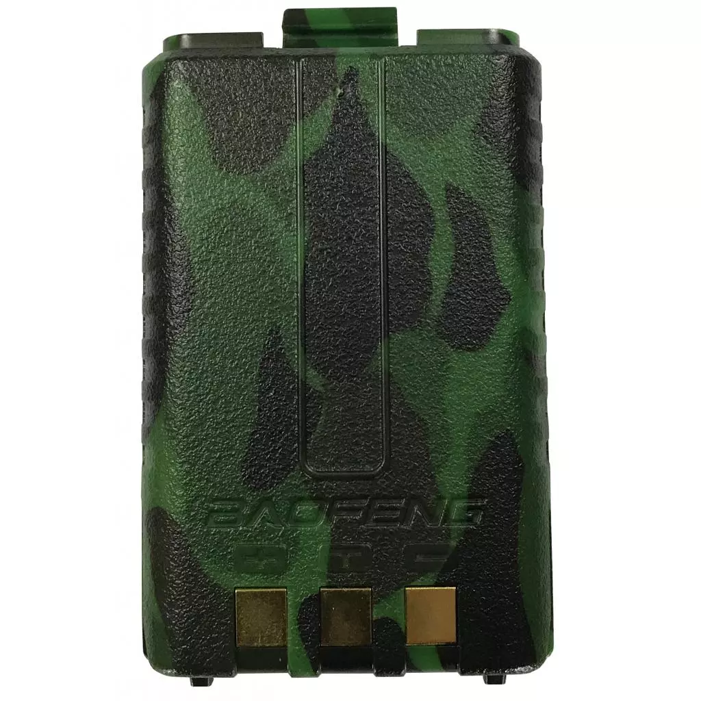 Аккумуляторная батарея для телефона Baofeng для UV-5R Std 1800mAh CAMO (BL-5CAMO) - 1 Аккумуляторная батарея для телефона Baofeng для UV-5R Std 1800mAh CAMO (BL-5CAMO) - 1