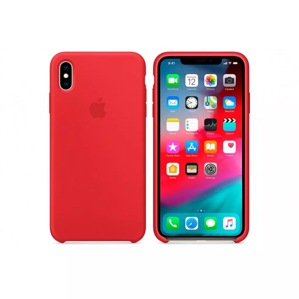 Чехол для моб. телефона Apple iPhone XS Max Silicone Case - (PRODUCT)RED, Model (MRWH2ZM/A)