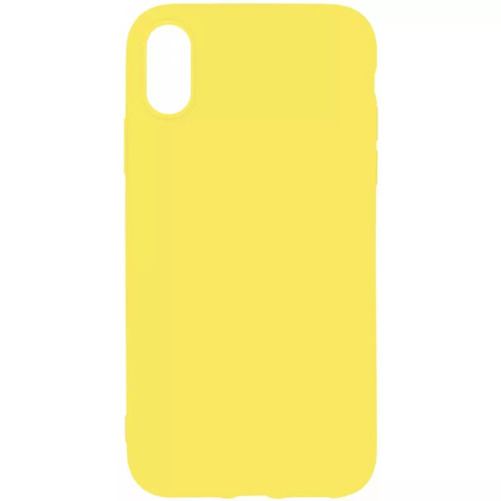 Чехол для моб. телефона Toto 1mm Matt TPU Case Apple iPhone X/XS Yellow (F_93844)