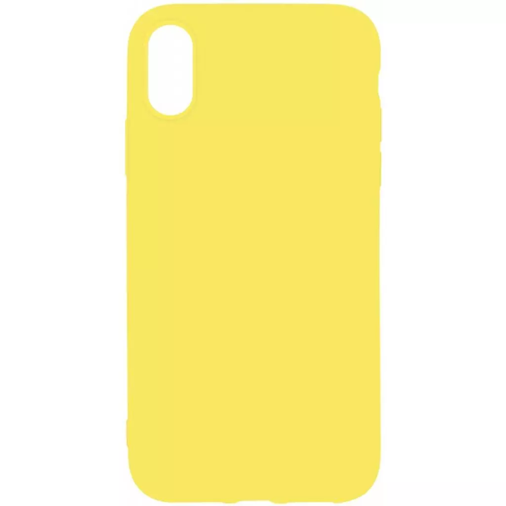 Чехол для моб. телефона Toto 1mm Matt TPU Case Apple iPhone XS Max Yellow (F_93848)