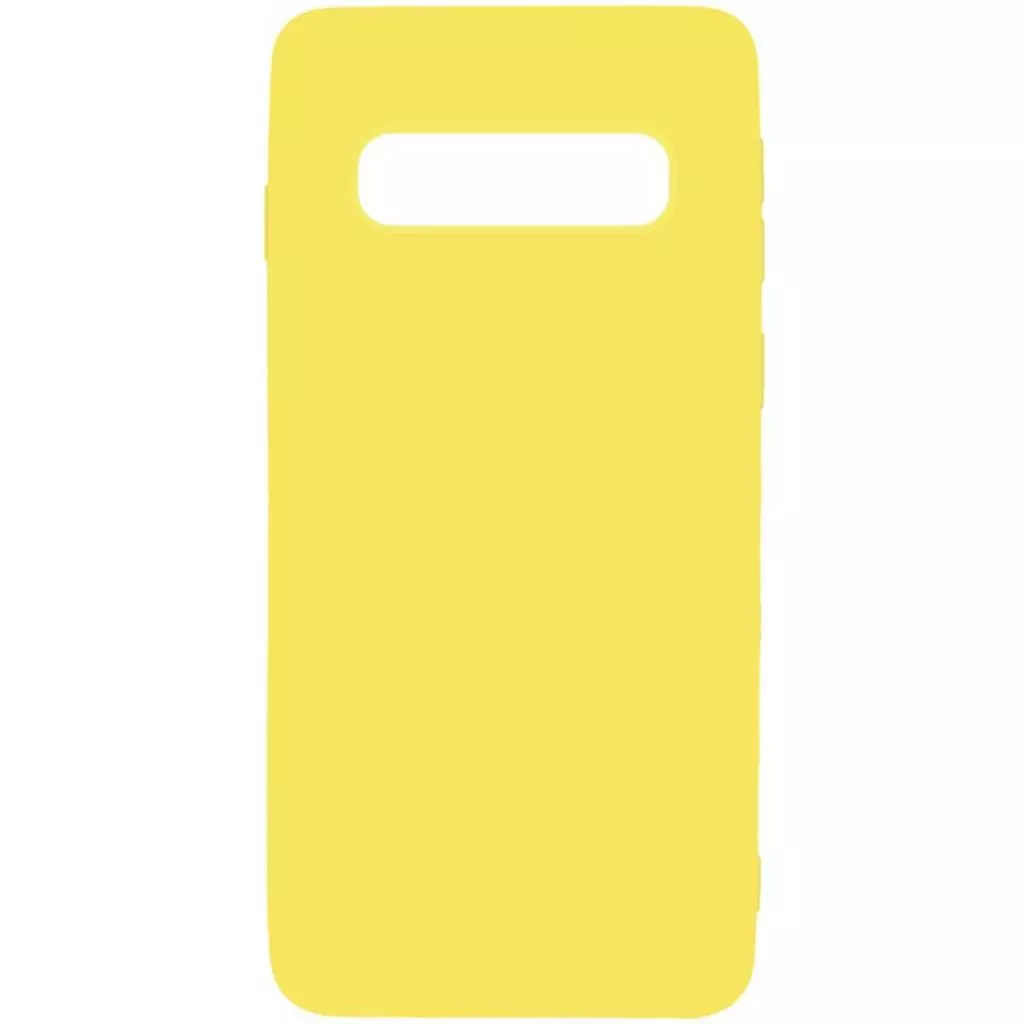 Чехол для моб. телефона Toto 1mm Matt TPU Case Samsung Galaxy S10 Yellow (F_93863)