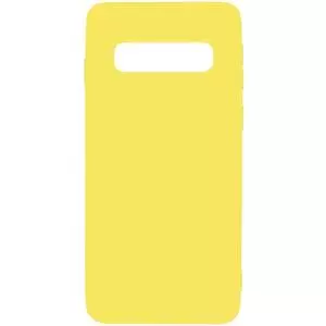 Чехол для моб. телефона Toto 1mm Matt TPU Case Samsung Galaxy S10+ Yellow (F_93864)