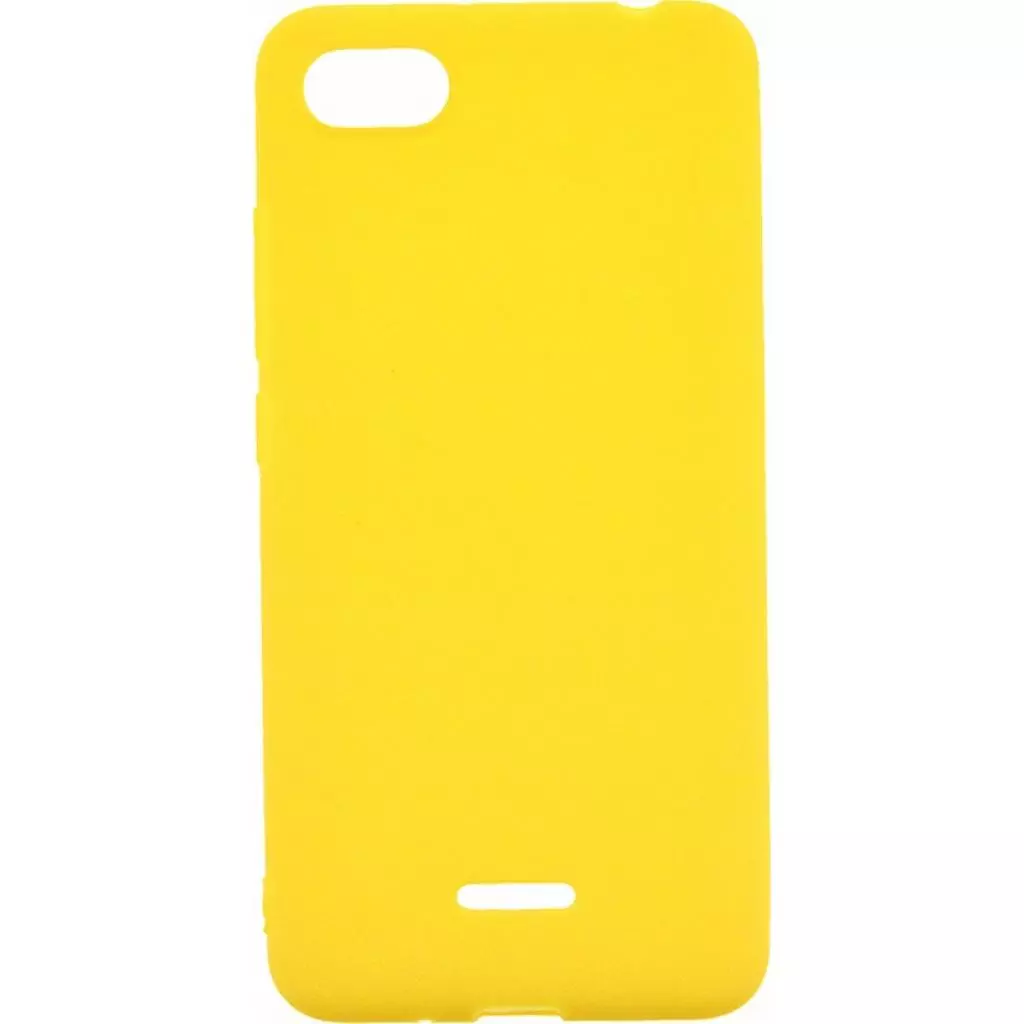 Чехол для моб. телефона Toto 1mm Matt TPU Case Xiaomi Redmi 6A Yellow (F_101211)