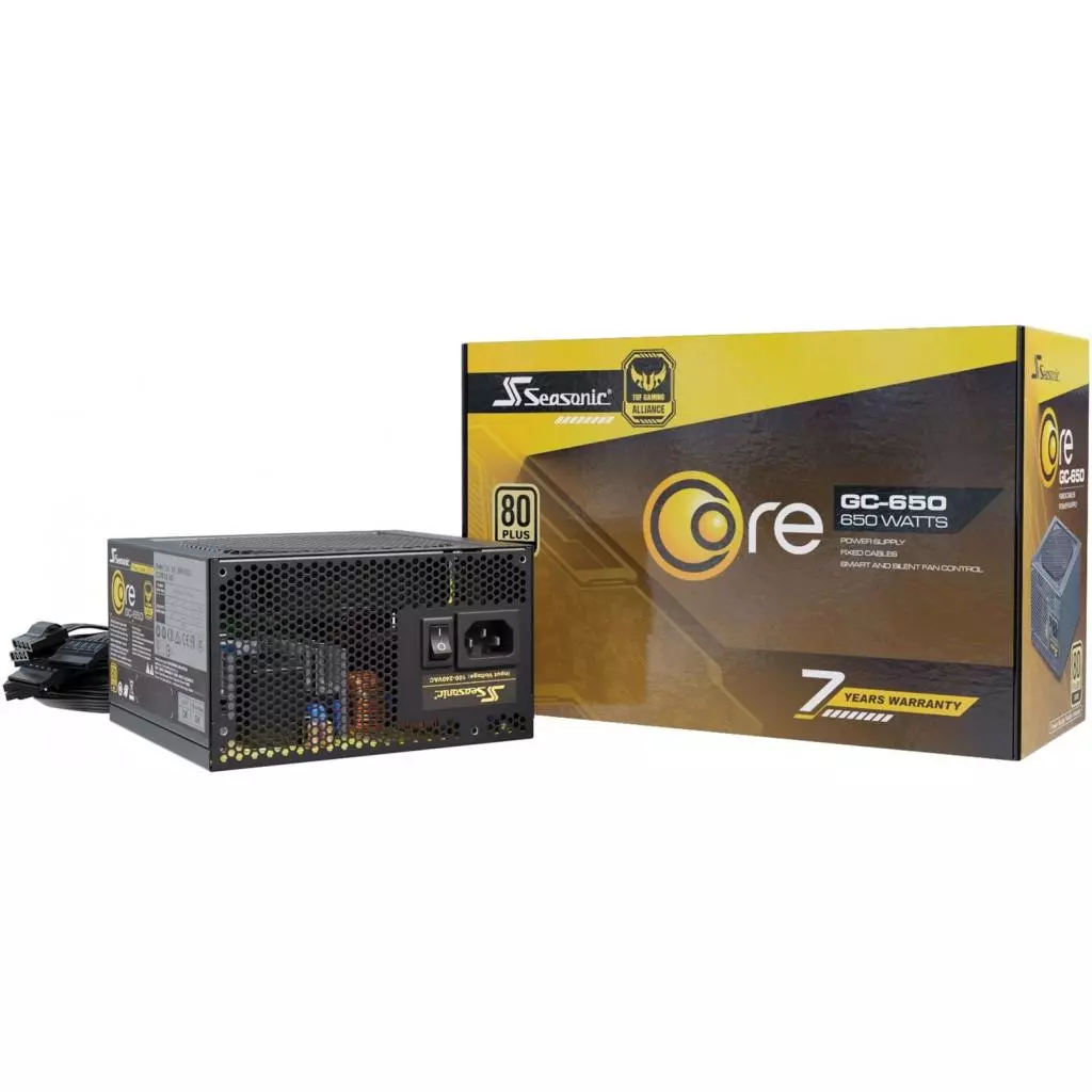 Блок питания Seasonic 650W CORE GC-650 GOLD (SSR-650LC) - 5 Блок питания Seasonic 650W CORE GC-650 GOLD (SSR-650LC) - 5