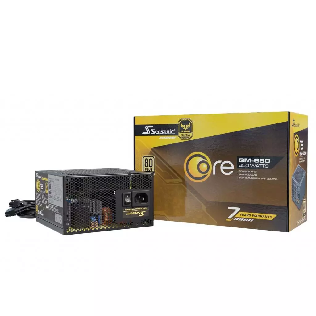 Блок питания Seasonic 650W CORE GM-650 GOLD (SSR-650LM) - 4 Блок питания Seasonic 650W CORE GM-650 GOLD (SSR-650LM) - 4