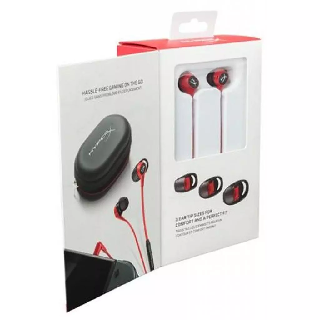 Наушники HyperX Cloud Earbuds (HX-HSCEB-RD) - 7 Наушники HyperX Cloud Earbuds (HX-HSCEB-RD) - 7