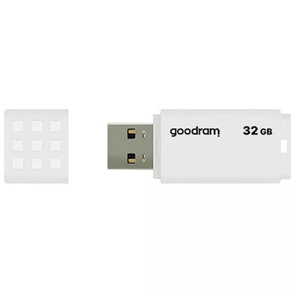 USB флеш накопитель Goodram 32GB UME2 White USB 2.0 (UME2-0320W0R11) - 1 USB флеш накопитель Goodram 32GB UME2 White USB 2.0 (UME2-0320W0R11) - 1