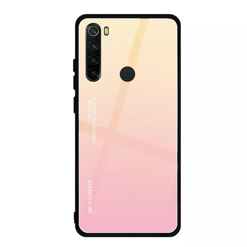 Чехол для моб. телефона BeCover Gradient Glass Xiaomi Redmi Note 8T Yellow-Pink (704579)