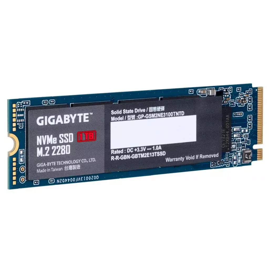 Накопитель SSD M.2 2280 1TB GIGABYTE (GP-GSM2NE3100TNTD) - 3 Накопитель SSD M.2 2280 1TB GIGABYTE (GP-GSM2NE3100TNTD) - 3