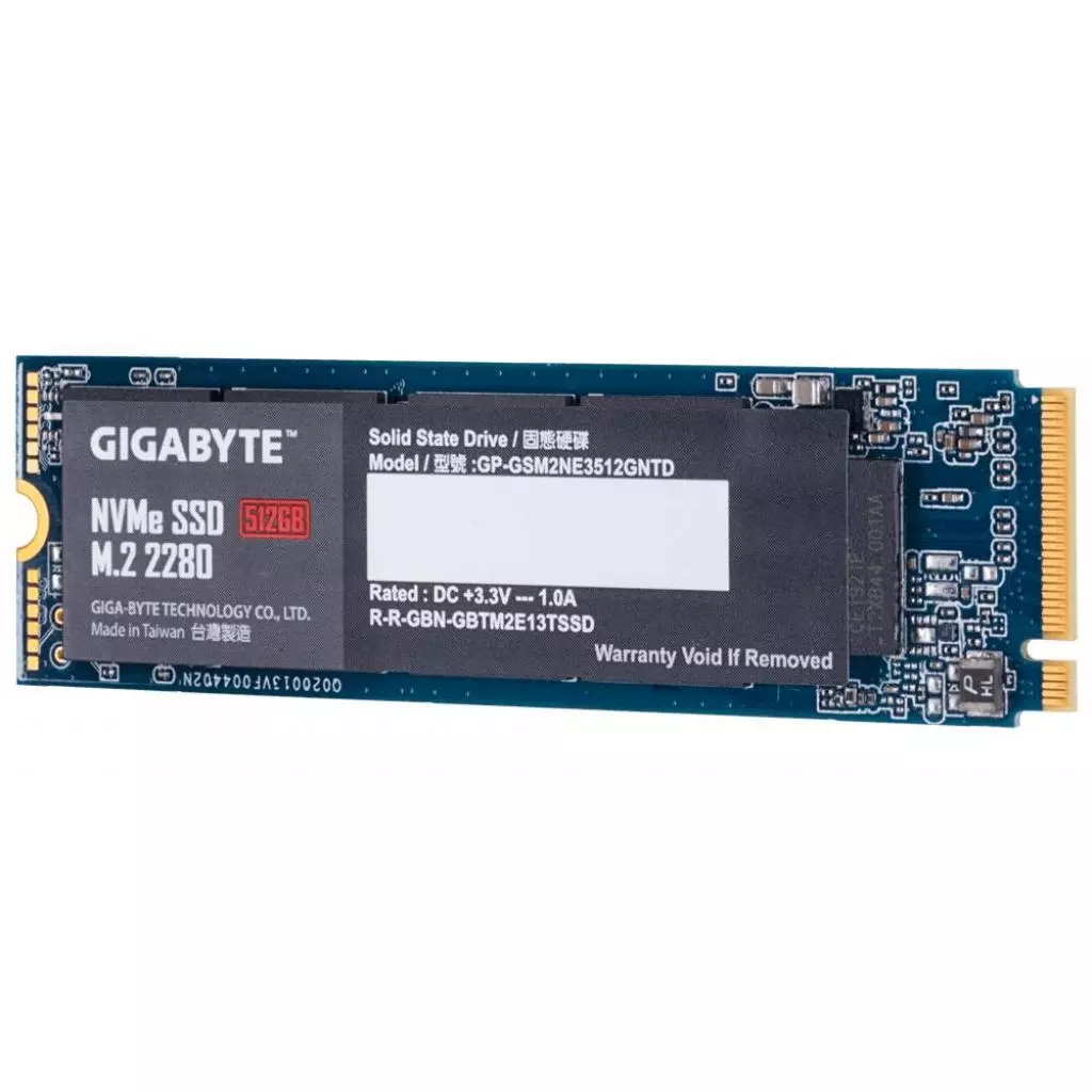 Накопитель SSD M.2 2280 512GB GIGABYTE (GP-GSM2NE3512GNTD) - 2 Накопитель SSD M.2 2280 512GB GIGABYTE (GP-GSM2NE3512GNTD) - 2