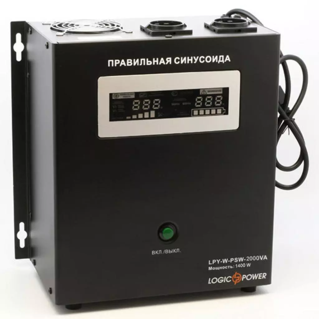 Источник бесперебойного питания LogicPower LPY- W - PSW-2000VA+, 10А/20А (4146) - 1 Источник бесперебойного питания LogicPower LPY- W - PSW-2000VA+, 10А/20А (4146) - 1
