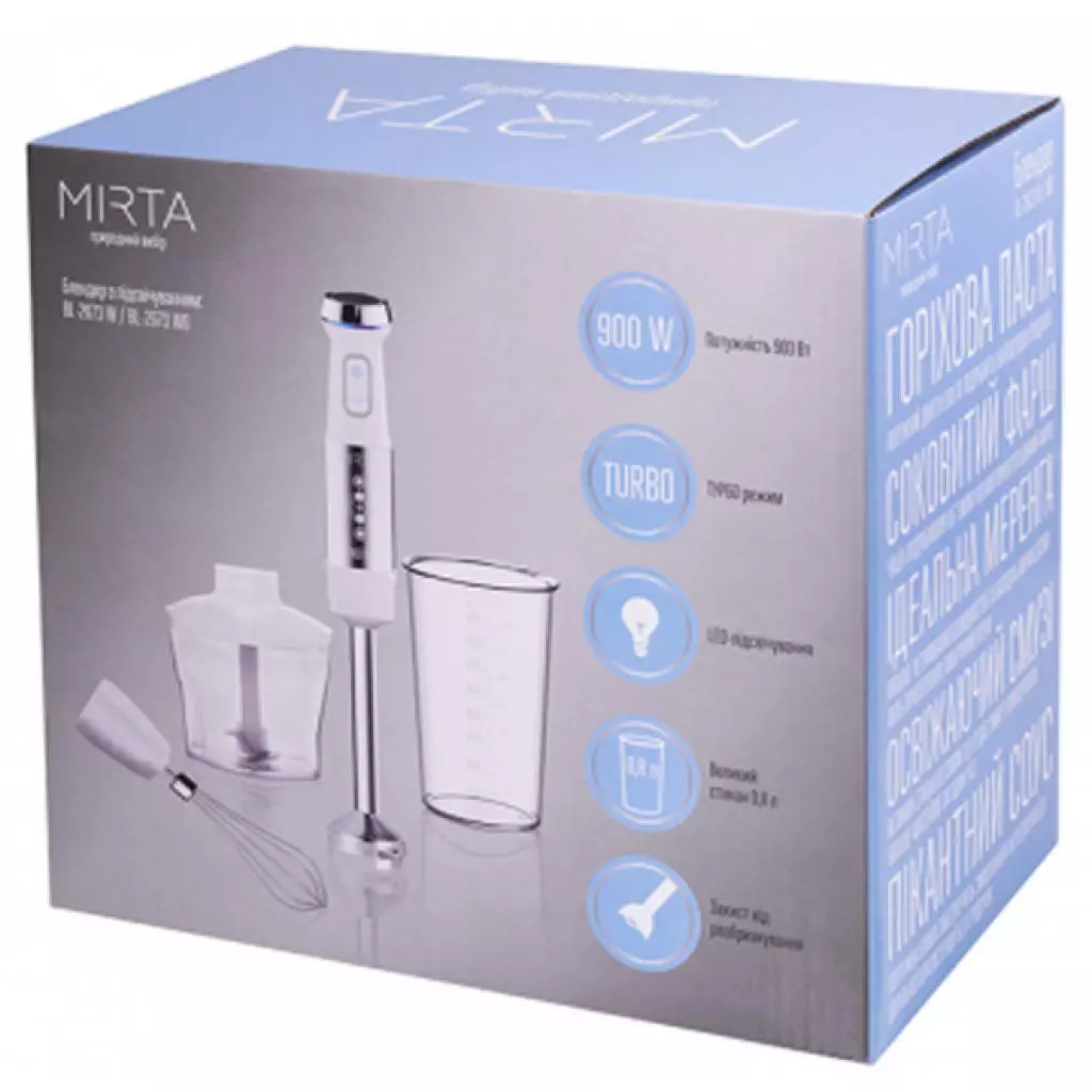 Блендер Mirta BL-2673WG - 6 Блендер Mirta BL-2673WG - 6