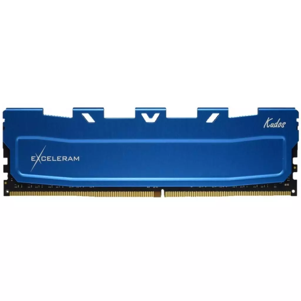 Модуль памяти для компьютера DDR4 16GB 3000 MHz Blue Kudos eXceleram (EKBLUE4163021A) - 1 Модуль памяти для компьютера DDR4 16GB 3000 MHz Blue Kudos eXceleram (EKBLUE4163021A) - 1
