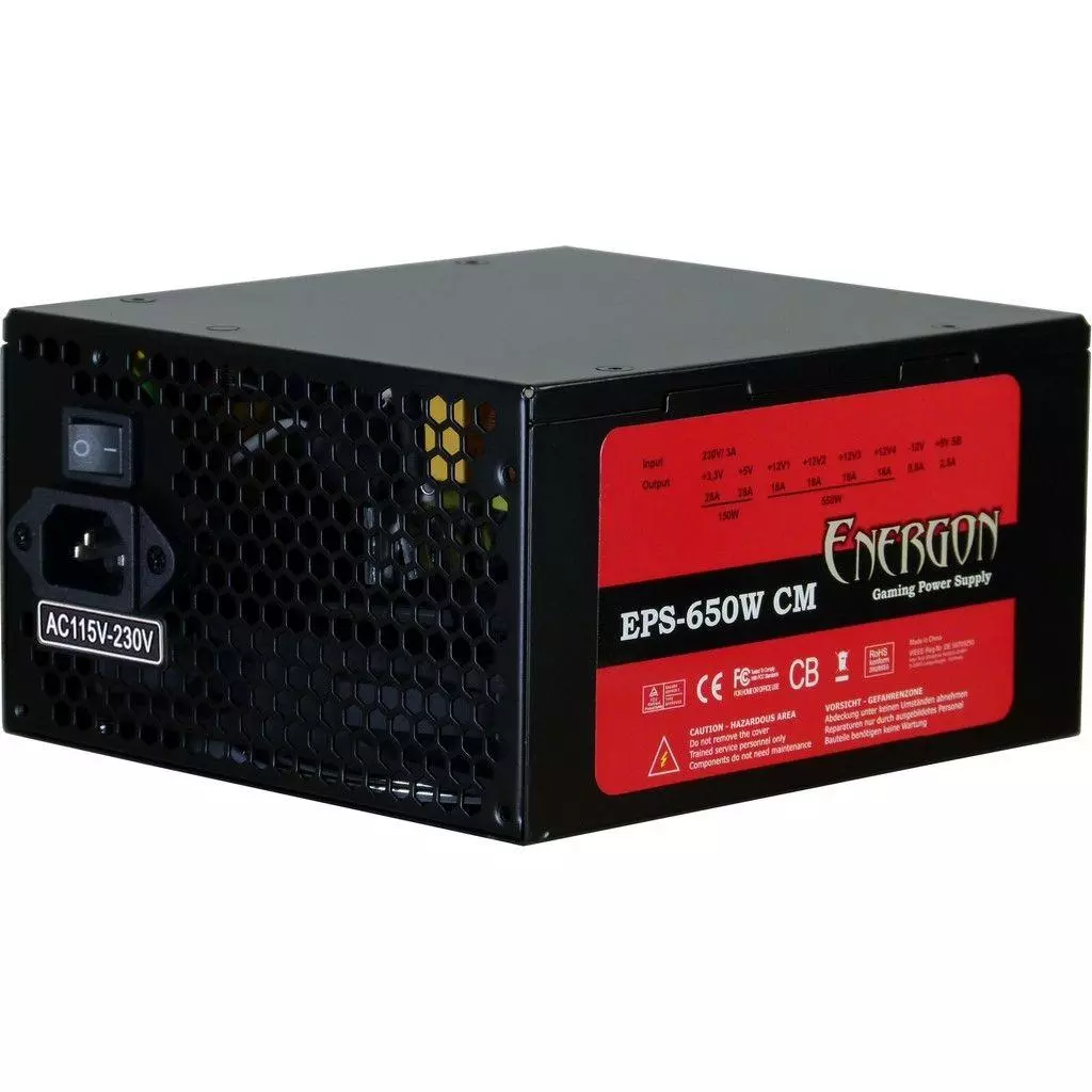 Блок питания Inter-Tech 650W (EPS-650W CM) - 3