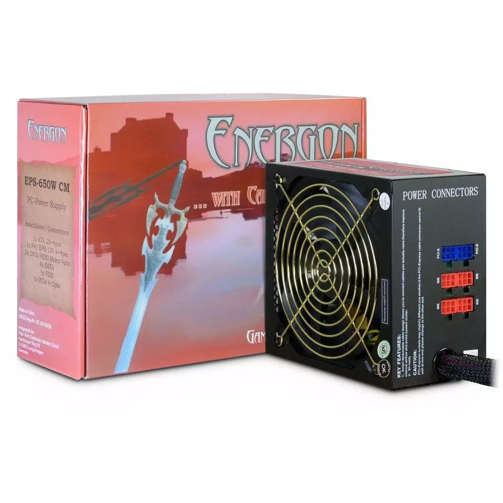 Блок питания Inter-Tech 650W (EPS-650W CM) - 5