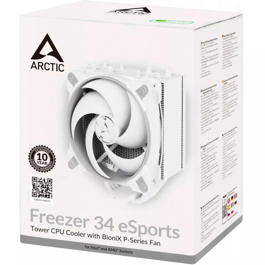Кулер для процессора Arctic Freezer 34 eSports Grey/White (ACFRE00072A) - 8 Кулер для процессора Arctic Freezer 34 eSports Grey/White (ACFRE00072A) - 8