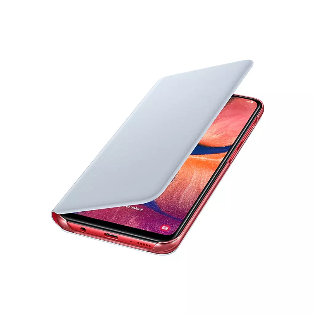 Чехол для моб. телефона Samsung Galaxy A20 (A205F) Wallet Cover White (EF-WA205PWEGRU) - 2