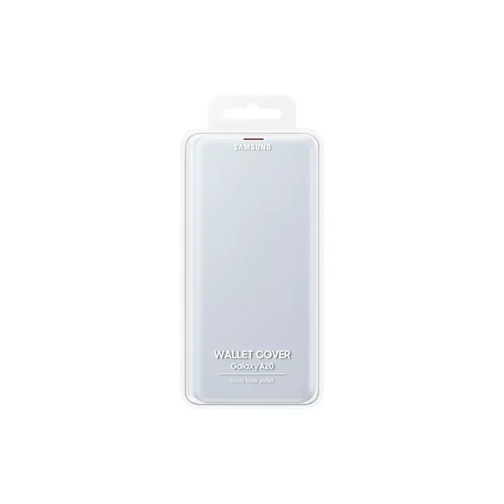 Чехол для моб. телефона Samsung Galaxy A20 (A205F) Wallet Cover White (EF-WA205PWEGRU) - 4