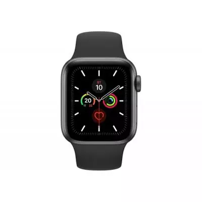 Смарт-часы Apple Watch Series 5 GPS, 44mm Space Grey Aluminium Case with Blac (MWVF2UL/A)