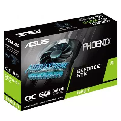 Видеокарта ASUS GeForce GTX1660 Ti 6144Mb PHOENIX (PH-GTX1660TI-6G) - 7 Видеокарта ASUS GeForce GTX1660 Ti 6144Mb PHOENIX (PH-GTX1660TI-6G) - 7