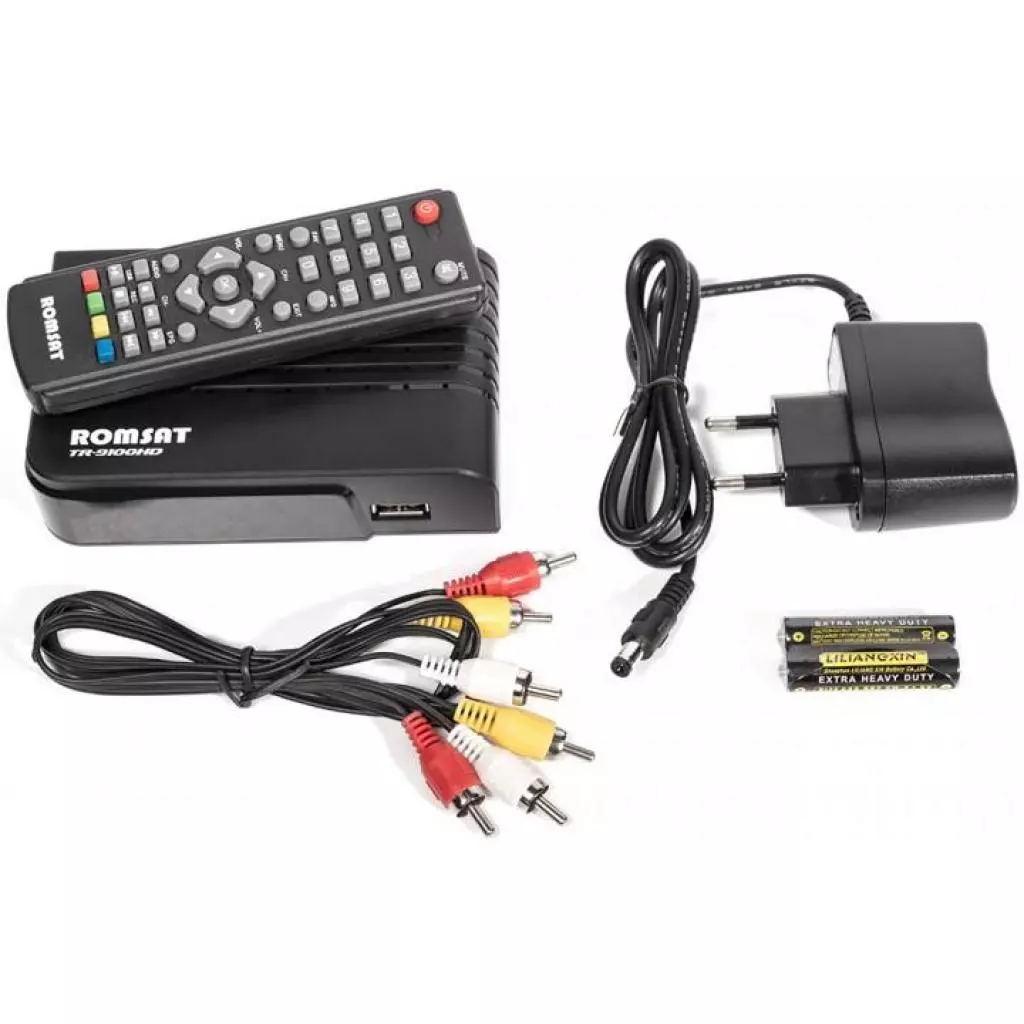 ТВ тюнер Romsat TR-9100HD - 8 ТВ тюнер Romsat TR-9100HD - 8