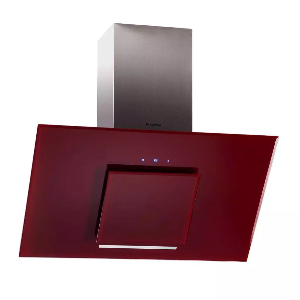Вытяжка кухонная Pyramida HES 30 (D-600 MM) RED - 1
