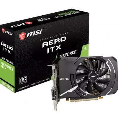 Видеокарта MSI GeForce GTX1660 SUPER 6144Mb AERO ITX OC (GTX 1660 SUPER AERO ITX OC 6G)