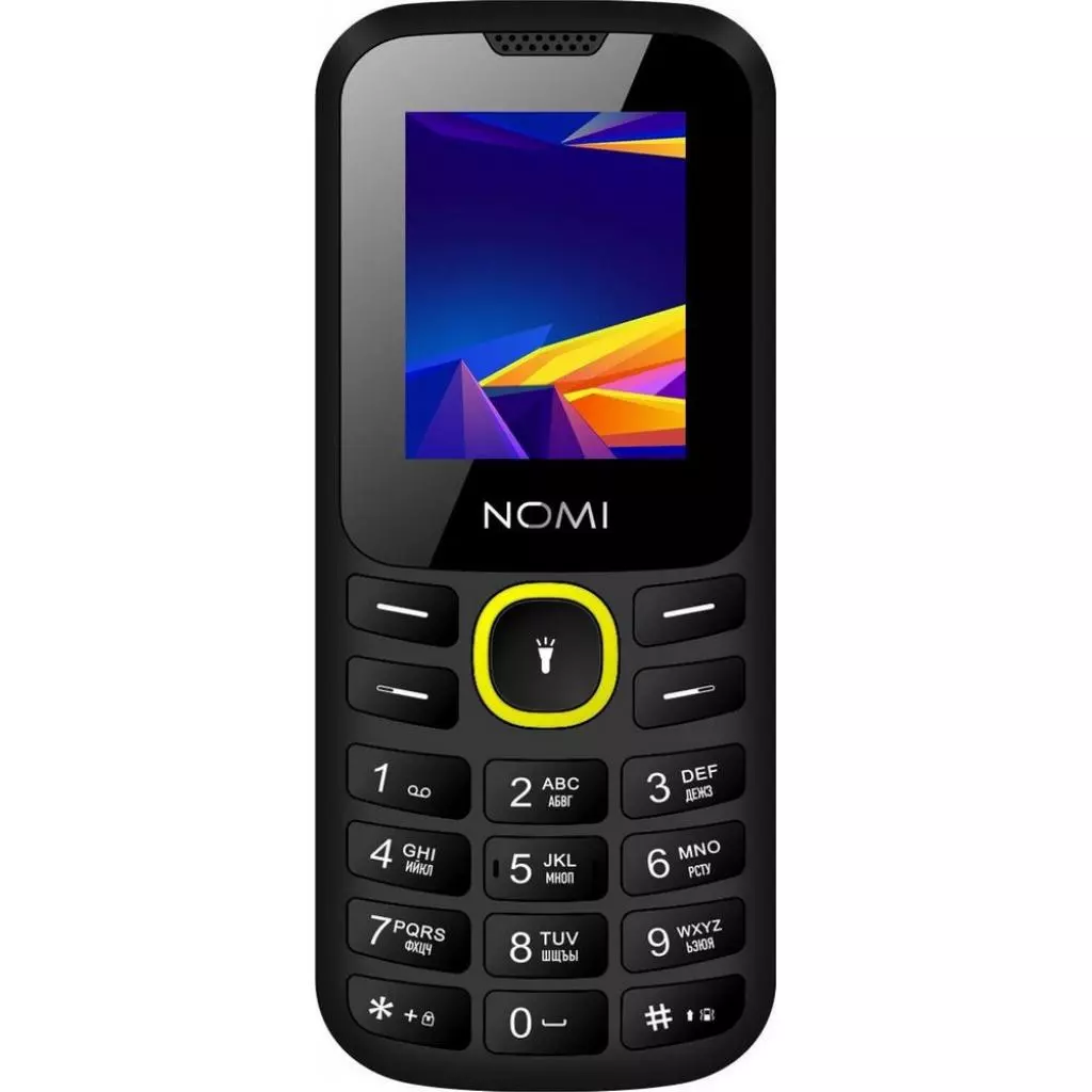 Мобильный телефон Nomi i184 Black-Yellow
