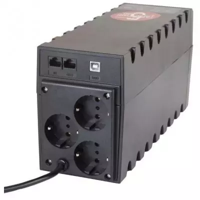 Источник бесперебойного питания Powercom RPT-600AP Schuko - 1 Источник бесперебойного питания Powercom RPT-600AP Schuko - 1