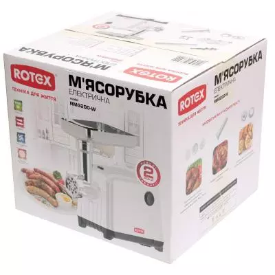 Мясорубка Rotex RMG200-W - 7 Мясорубка Rotex RMG200-W - 7