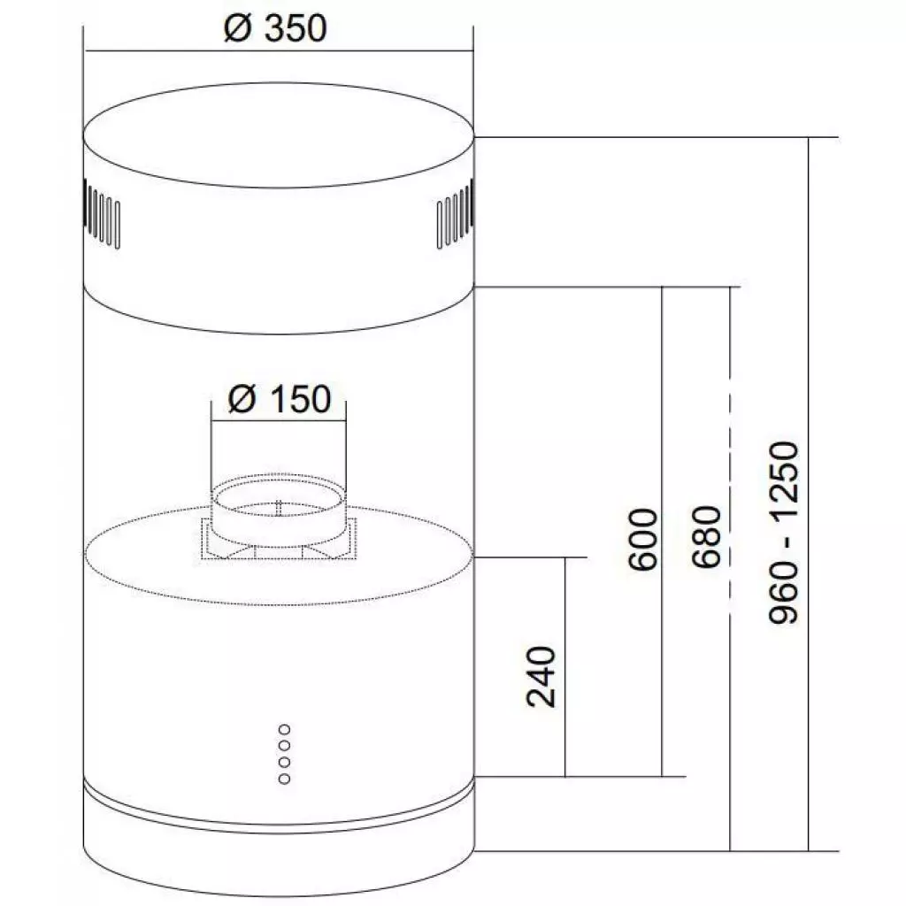 Вытяжка кухонная Gunter&Hauer MARGARETTE - 4