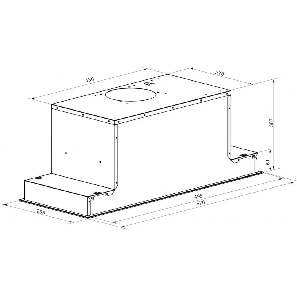 Вытяжка кухонная Gunter&Hauer ATALA 1060 GLW - 6