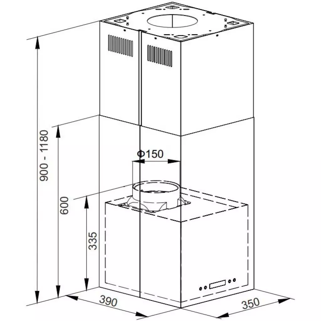 Вытяжка кухонная Gunter&Hauer ANGELA - 3 Вытяжка кухонная Gunter&Hauer ANGELA - 3