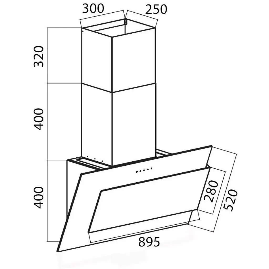 Вытяжка кухонная Gunter&Hauer HELENA - 3 Вытяжка кухонная Gunter&Hauer HELENA - 3