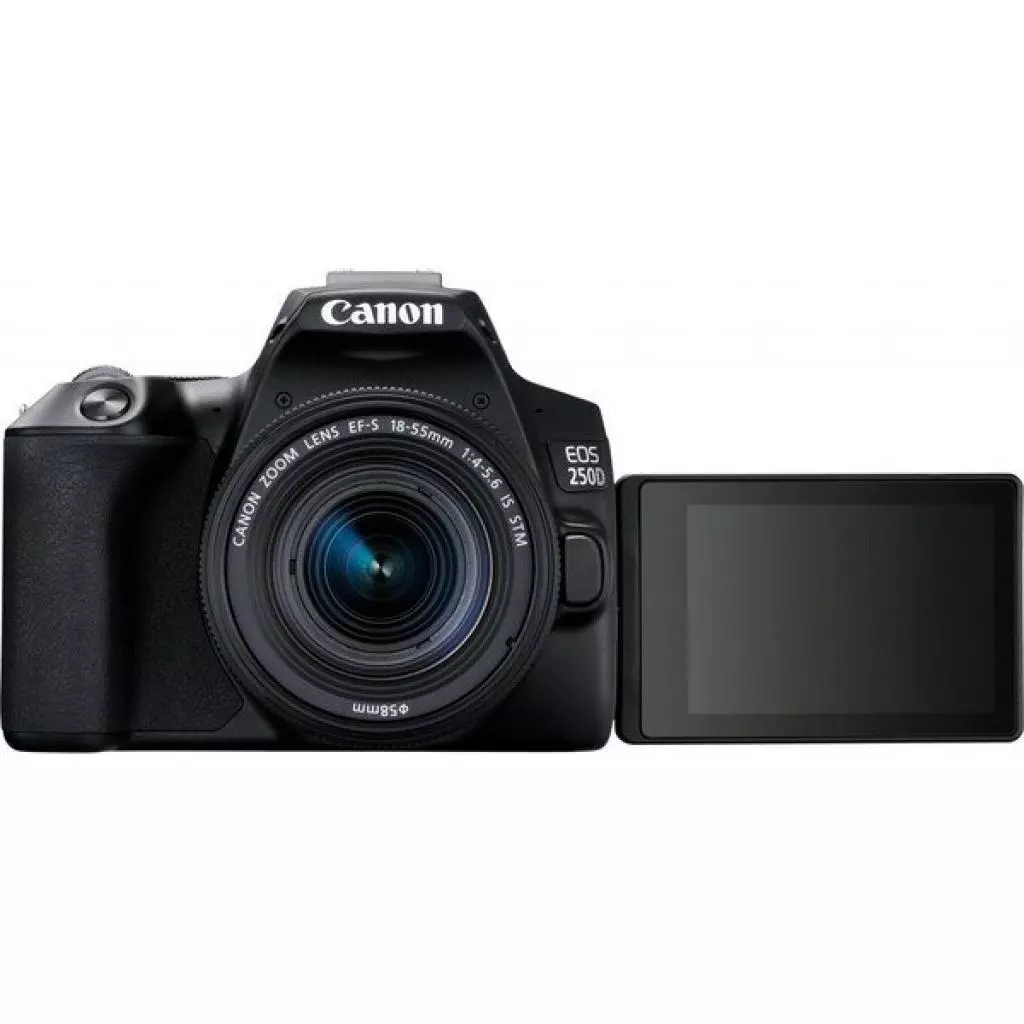 Цифровой фотоаппарат Canon EOS 250D kit 18-55 IS STM Black (3454C007) - 11