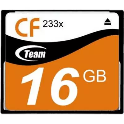 Карта памяти Team 16GB Compact Flash 233x (TCF16G23301)