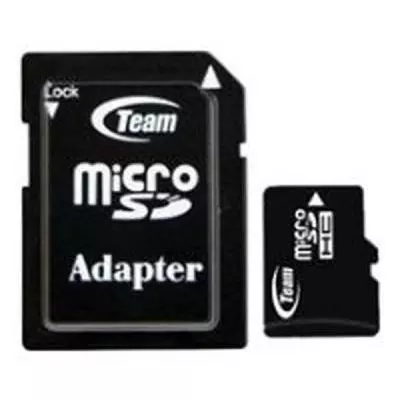 Карта памяти Team 4GB microSDHC Class 10 (TUSDH4GCL1003)