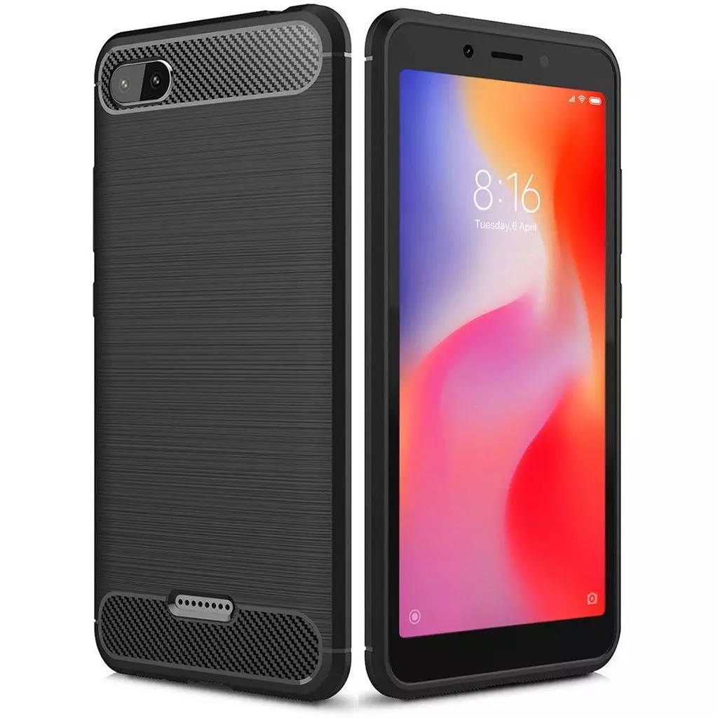 Чехол для моб. телефона Laudtec для Xiaomi Redmi 6A Carbon Fiber (Black) (LT-R6AB) - 2 Чехол для моб. телефона Laudtec для Xiaomi Redmi 6A Carbon Fiber (Black) (LT-R6AB) - 2