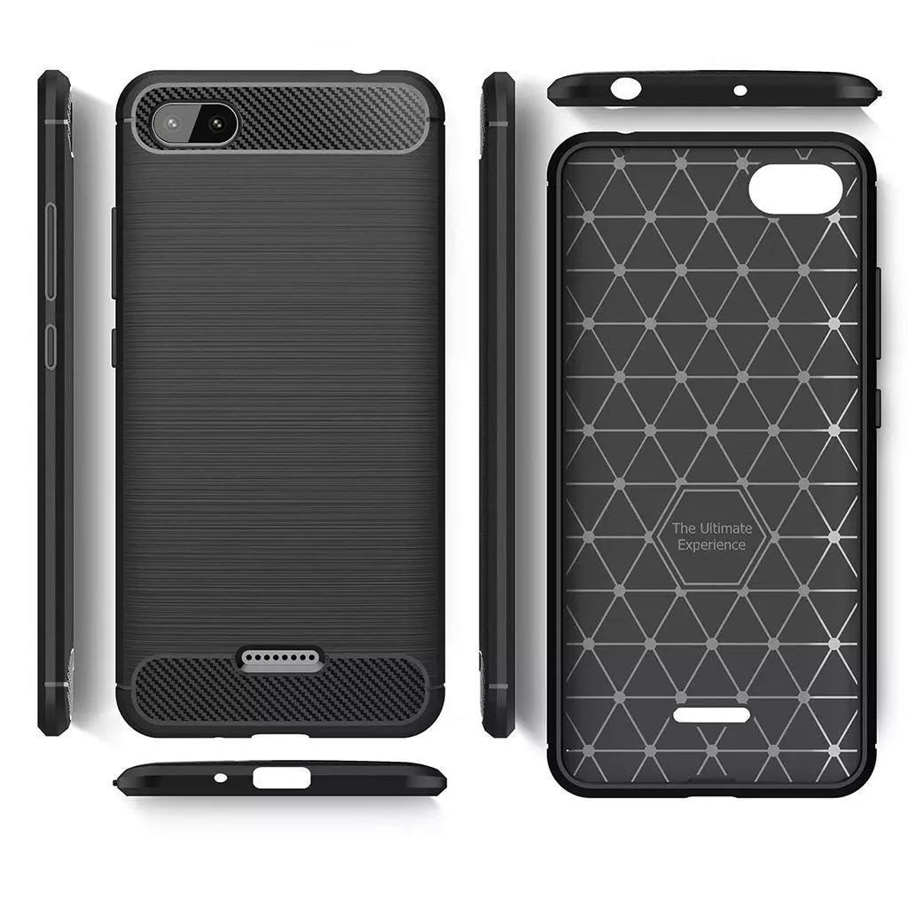 Чехол для моб. телефона Laudtec для Xiaomi Redmi 6A Carbon Fiber (Black) (LT-R6AB) - 4 Чехол для моб. телефона Laudtec для Xiaomi Redmi 6A Carbon Fiber (Black) (LT-R6AB) - 4