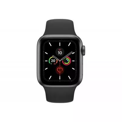 Смарт-часы Apple Watch Series 5 GPS, 40mm Space Grey Aluminium Case with Blac (MWV82UL/A)