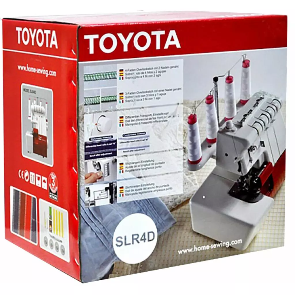 Швейная машина Toyota SL R4D (T-SLR4D) - 3 Швейная машина Toyota SL R4D (T-SLR4D) - 3