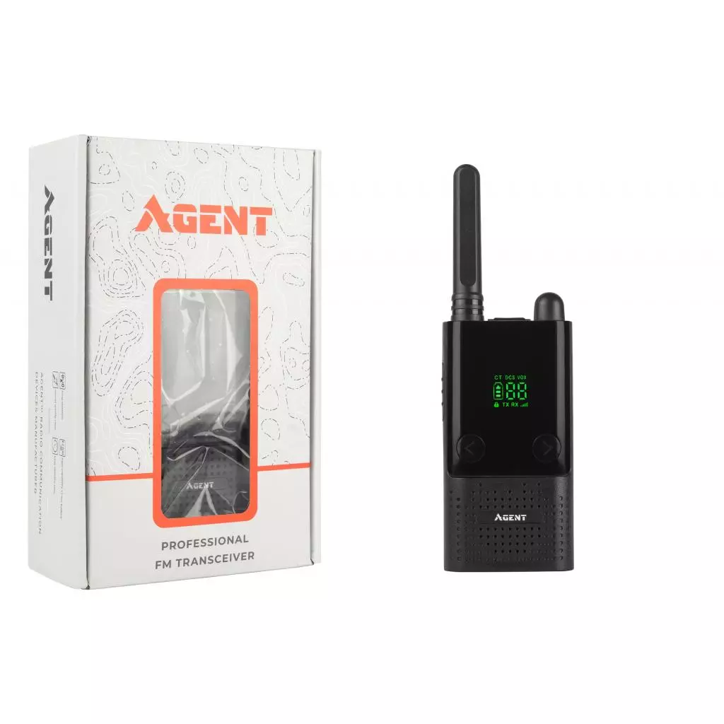 Портативная рация Agent AR-T9 Black - 8 Портативная рация Agent AR-T9 Black - 8